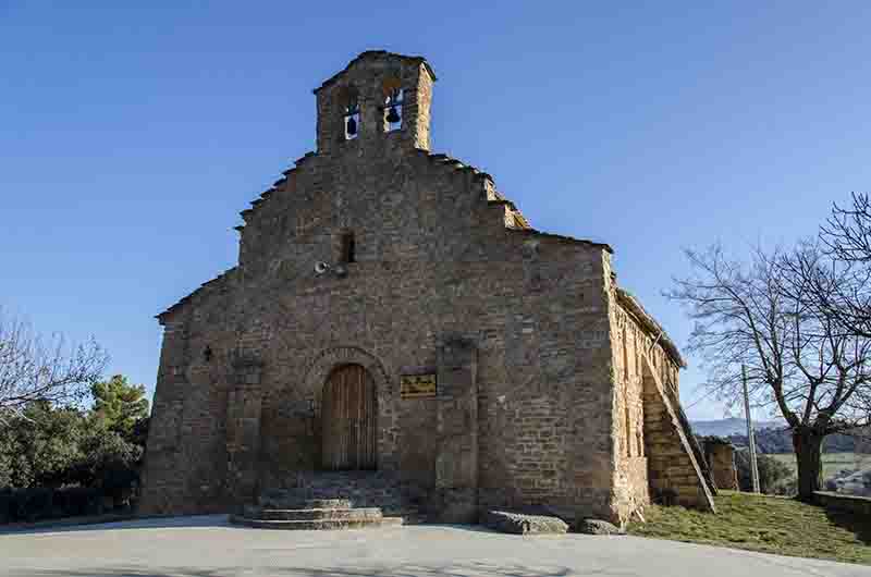 Lleida - El Palau de Rialb - iglesia de santa Maria de Palau 4.jpg